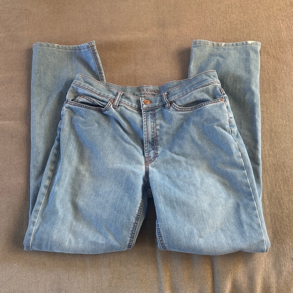 Escada Sport Blue Straight Leg Jeans